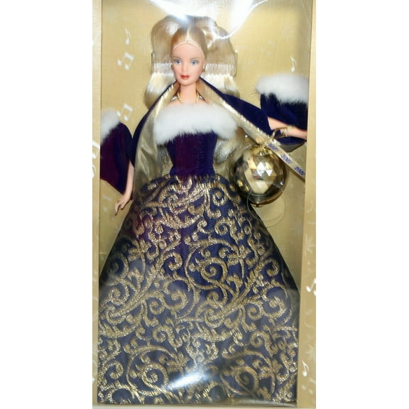 Ring in the New Year Barbie Doll Blonde 2001 Mattel No. 52742 NEW