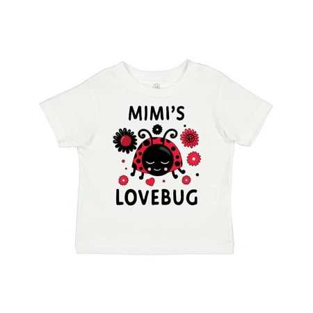 

Inktastic Valentine s Day Mimi s Lovebug Gift Toddler Boy or Toddler Girl T-Shirt