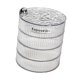 thumbnail image 4 of Joyero giratorio de 360 ​​grados, transparente, organizador de joyas para accesorios de cabello. 4 niveles, 4 of 8