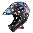 thumbnail image 3 of Casco de bicicleta para niños con luz, moderno y portátil, con protección para barbilla, ideal para en patineta, montar en bicicleta y otros Universo, 3 of 8