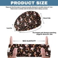thumbnail image 7 of Jiueut Christmas Snowman Nurse Button Headband Nurse Headbands for Women with Buttons Headbands for Nurses with Buttons for Mask 2 Piece Comfortable Sports Headbands for Teens, 7 of 7