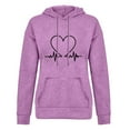 thumbnail image 3 of QUINDOS Hoodies for Women Plus Size Womens Sweatshirts Casual Long Sleeve Graphic Crew Neck Pullover Tops, 3 of 5