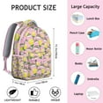 thumbnail image 6 of Cute Badger & Clouds Backpack - Waterproof School Bag for College, Trendy Bookbag with Adjustable Straps, Functional & Fashionable Choice, 6 of 6