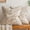 Khaki, variant on SUSIELADY 18x18 Inch Pillow Covers 2 Pack, Farmhouse Chenille and Velvet Throw Pillow Covers with Piping, Textured Decorative Cushion Covers for Couch Sofa Bed Living Room Decor, Khaki