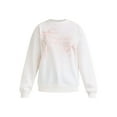 thumbnail image 2 of Too Pretty For A Job Women's Graphic Sweatshirt with Rhinestones, Sizes XXS-XXL, 2 of 5
