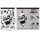 thumbnail image 3 of 1pc Halloween Skeleton Window Sticker Skull Head Bat Static Glass Window Stickers Happy Halloween Party Ghost Festival Door Wall Decor Home Decor, Room Decor, 3 of 5