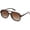 Brown Tortoise/Gradient Brown, variant on Retro Square Aviator Sunglasses Polarized UV400 Protection Vintage 70s 80s Style for Women and Men