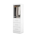 thumbnail image 2 of Nebula by Bestar 25" Storage Unit in White, 2 of 3