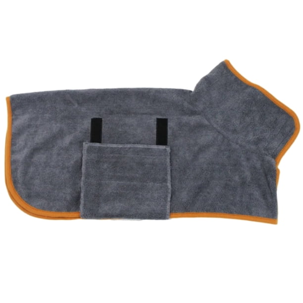 Albornoz para mascotas, toalla de secado para perros, lavable, transpirable
