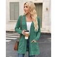 thumbnail image 4 of MISFAY Women's Cardigans Long Sleeve with Pockets - Open Front Lightweight Cardigan, 4 of 5