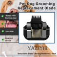 thumbnail image 2 of Cuchillas de acero para aseo canino, compatibles con YAZIYIR, paquete de 3 unidades, 5/8N, 2 of 6