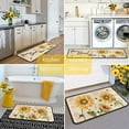 thumbnail image 6 of Protikol Vintage Sunflower Home Sweet Home Kitchen Rugs Set 2Pcs Non Slip Kitchen Floor Rug and Mat for Seasonal Summer Fall Indoor Farmhouse Bedroom Decorations 17"x47"+17"x30", 6 of 6