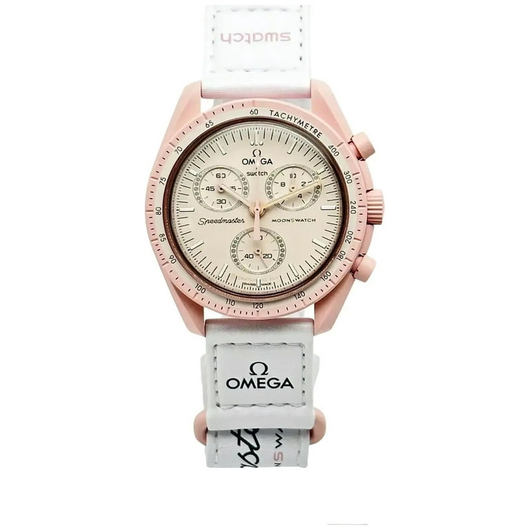 Omega X Swatch Mission to Venus Bioceramic Beige Dial Unisex