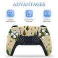 thumbnail image 3 of Tree Silhouettes And Mountain Console Skin Bundle for PS5 Pro Slim Disc & Digital / PS4 – Full Wrap + Dual Controller Flair, 3 of 5