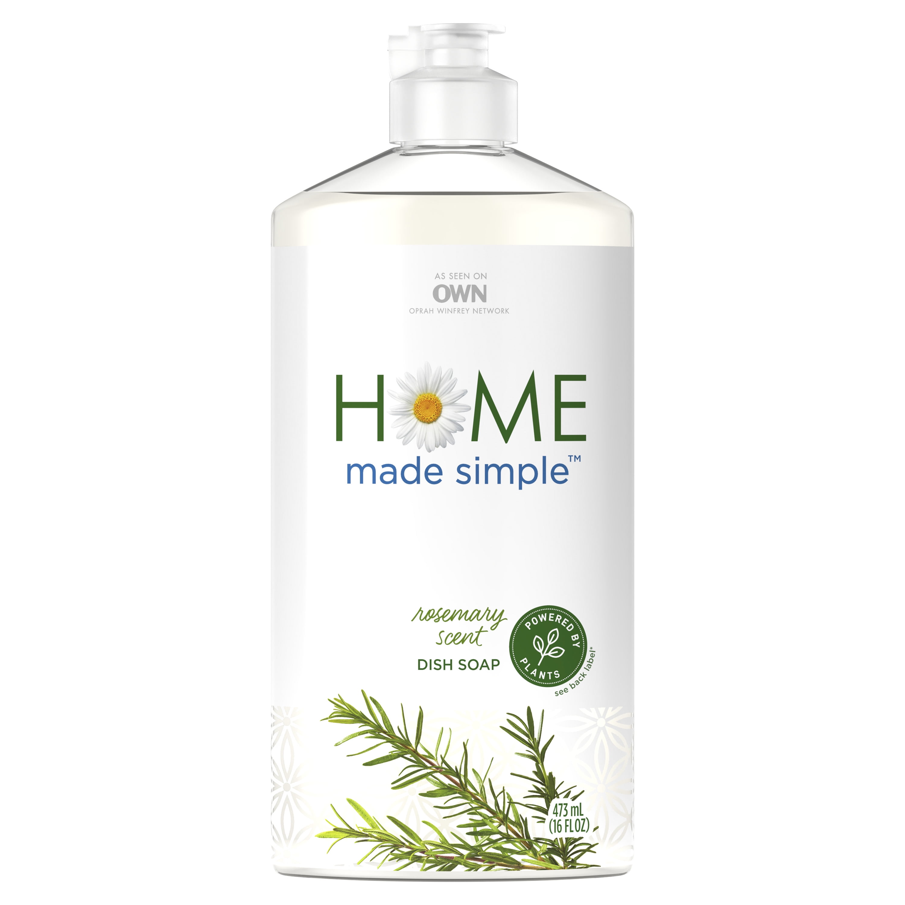 Home Made Simple Liquid Dish Soap, Rosemary Scent, 16 Fl Oz