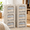 Beige-15.7x11.8x11.8inch(36L), variant on Beige 19.7x15.7x13 inch(66L) 6 Pack Linen Fabric Foldable Storage Chest Boxes with Metal Frame