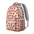thumbnail image 2 of Fruit Strawberry Students Backpack Cute Red Sweet Kawaii Fruity School Bag with Strawberry Lover Flowers Pattern, Durable and Comfortable, 2 of 5