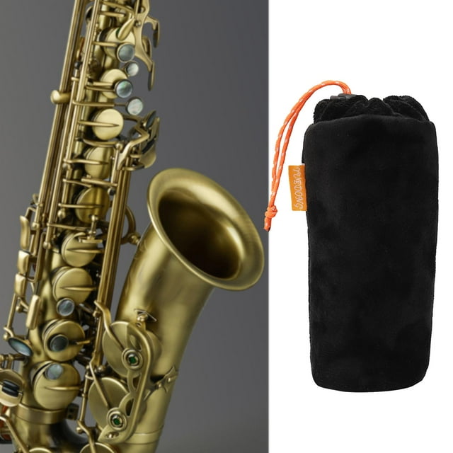 Bolsa para boquilla de saxofón, bolsa acolchada, multiusos, gruesa, práctica, para saxofón, instrumento de viento, bolsa de almacenamiento para trombó Alto