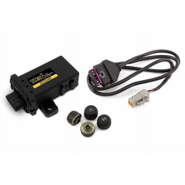 Haltech HT-011601 TMS-4 Système de Surveillance des Pneus avec Capteurs Externes