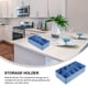 thumbnail image 5 of unbranded Organizador De Almacenamiento De Plástico Azul Para Escritorio Con Compartimentos Y Asa Portátil, 5 of 6