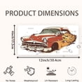 thumbnail image 2 of Vintage car with eagle decoration Front License Plate, Metal License Plate, Funny Standard Plates Personalized Novelty Decorative For Men/Women/Boys/Girls Car 6×12 Inch, 2 of 7