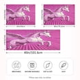 thumbnail image 2 of Ryvnso Satin Pillowcase Unicorn2 Pillow Cases Standard Size 26x20in, 2 of 6