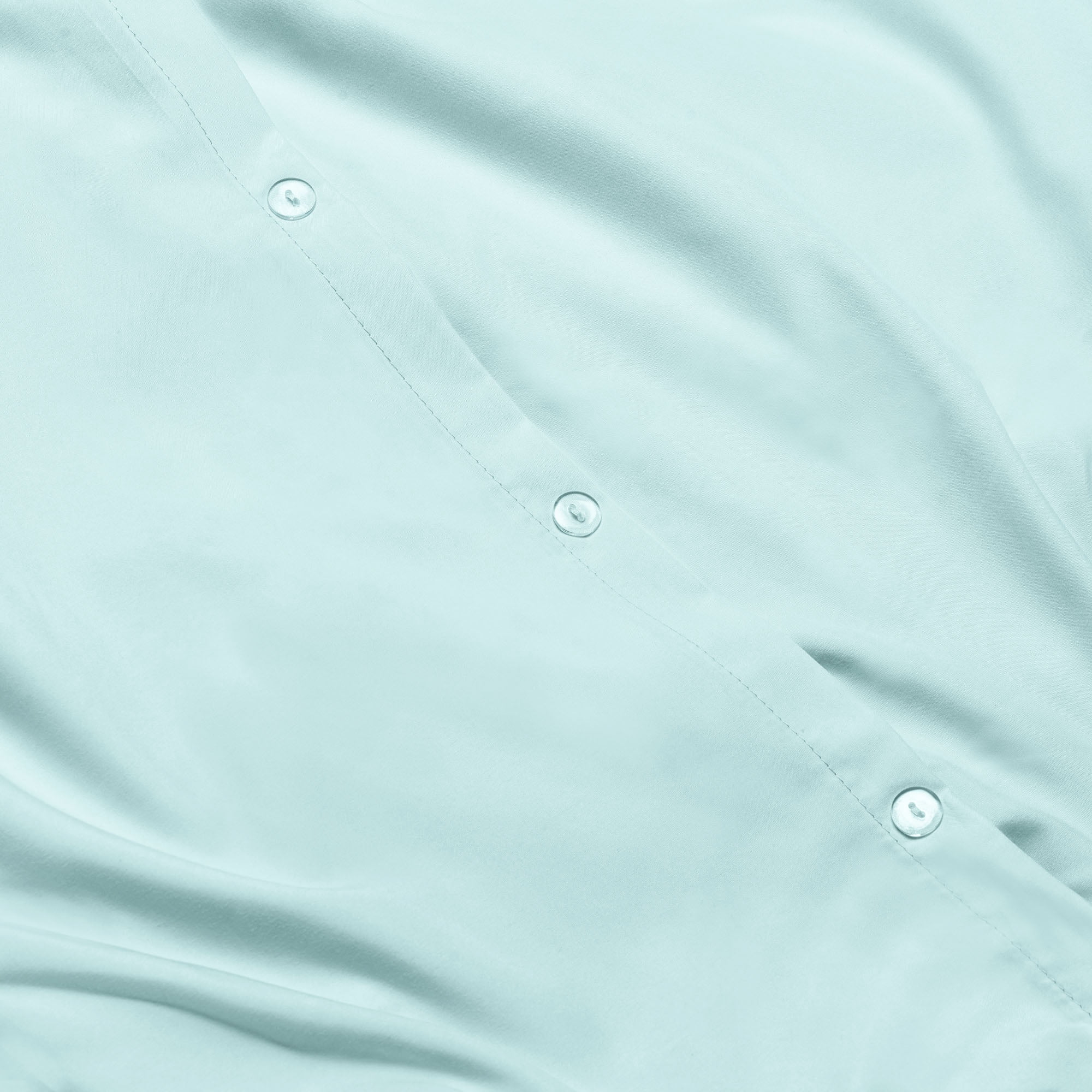 Hearth & Harbor 3-Piece Aqua Blue Duvet Cover Set, Full