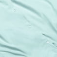 thumbnail image 3 of Hearth & Harbor 3-Piece Aqua Blue Duvet Cover Set, Full, 3 of 5