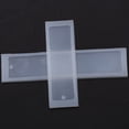 thumbnail image 4 of 2 Pcs/Set Moule Marque-Page DIY Moule en Silicone Rectangulaire Fabrication de Bijoux en Résine Époxy Outil d'Artisanat, 4 of 8