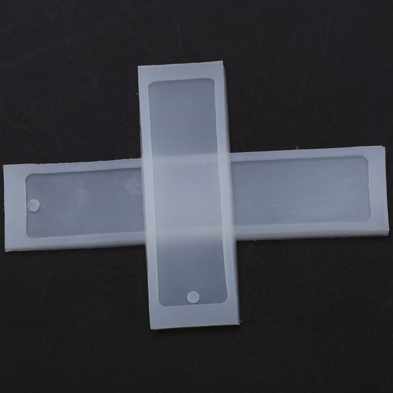 TSV 2pcs DIY Bookmark Resin Mold, Bookmark Silicone Molds