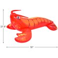 thumbnail image 4 of Pool Central Inflatable Lobster Swimming Pool Rider Float - 51", 4 of 6