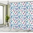 thumbnail image 5 of Ambesonne Watercolor Shower Curtain, Diamond Gems Bridal, 69"Wx75"L, Multicolor, 5 of 5
