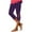 AB-Purple, variant on QATAINLAV Womens Capris for Summer Dressy Cropped High Waist Hallow Out Yoga Pants Solid Color Comfy Stretchy Leggings Workout Compression Capri Pant Wine L