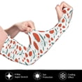 thumbnail image 3 of Haiem Strawberries UV Protection Cooling Arm Sleeves for Men and Women UPF 50 Sun Sleeve, 3 of 8
