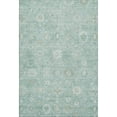 thumbnail image 2 of Addison Rugs Mayfield Premium Machine Washable Transitional Damask Teal Rectangle Rug, 10' x 14', 2 of 7