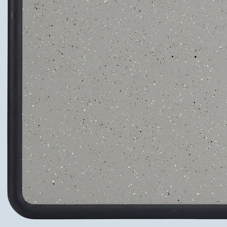Contour Granite Board, 48 x 36, Granite Gray Surface, Black Plastic Frame Contour Granite Board, 48 x 36, Granite Gray Surface, Black Plastic Frame