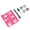 thumbnail image 2 of Brillo de uas de sombra de ojos, kit de polvo de brillo decorativo de color brillante multifuncional completo con pegamento para fiesta para cara, 2 of 8