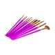 thumbnail image 5 of 12Pcs Paintbrush Nylon Fiber Art Brush Watercolor Oil Painting Set with Pack and PaletteTYP317 Rose Red, 5 of 10