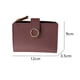 thumbnail image 2 of Cartera de mujer con bloqueo RFID, monedero plegable de cuero genuino con cremallera, bolsillo para monedas, ventana de identificación, 2 of 5
