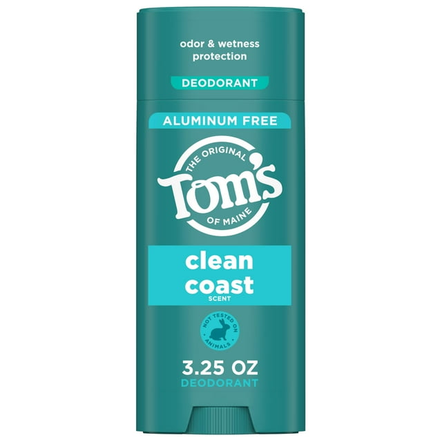 Desodorante Tom's of Maine Clean Coast 96 ml sin aluminio