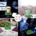 thumbnail image 2 of RYLABLUE Merry Christmas Set of 6 Coaster for Drinks, Absorbent Ceramic Stone Coasters Cup Mat with Cork Base for Home Kitchen Room Coffee Table Bar Decor, 2 of 4