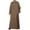Shirts for Men Brown, variant on Muslim Robe for Men Big and Tall Plus Size with Hoodies Pockets Long Sleeve Tops Casual Solid Color Loose Button Loungewear Robe S-5X
