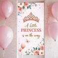 thumbnail image 6 of Floral Design Princess Banner Baby Shower Decoration Pink Balloon Tiara for Gender Reveal Party Newborn Celebration Nursery Decor, 6 of 7
