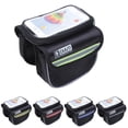 thumbnail image 2 of DUUTI Front Bike Bag Long-time Service Premium Material Assorted Colors Waterproof Cycling Pouch Phone Mount Bicycle Accessories Blue【L】, 2 of 8