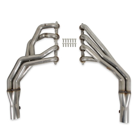 Hooker BH14365 Hooker Blackheart Long Tube Header - Stainless LS Swap Header