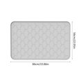 thumbnail image 3 of Lksixu Pet Supplies Silicone Cats Litter Collection Mat 34x22 In Washable Spatter Proof Waterproof And Foolproof To Clean for Small Dogs and Cats, 3 of 7