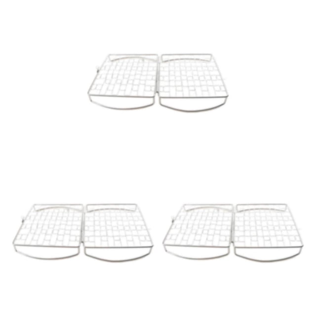 Yuarrent Frying Pan Roasting Plate Grill Basket Meat Seafood Steak Veggies for Type1 NO1