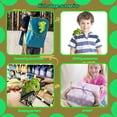 thumbnail image 3 of Juguete de peluche con diseño de lagarto con imán en el hombro para niños, 3 of 6