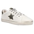 thumbnail image 2 of Vintage Havana Womens Next Perforated Metallic Slip On  Athletic Sneakers C, 2 of 5