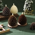 thumbnail image 3 of Injueey Juego de 2 velas de piña sin llama para un ambiente festivo en el hogar. Incluye control remoto. Velas de piña sin llama. Iluminación y accesorios, 3 of 6